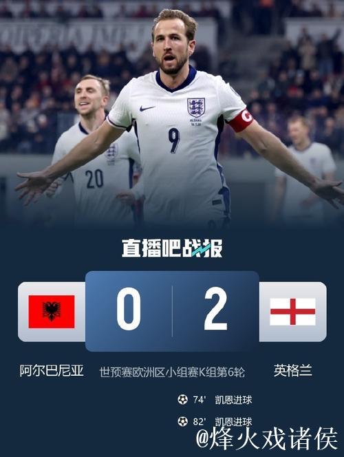 8连胜+零封对手!凯恩梅开二度 英格兰2-0击败阿尔巴尼亚 8连胜+零封对手!凯恩梅开二度 英格兰2-0击败阿尔巴尼亚